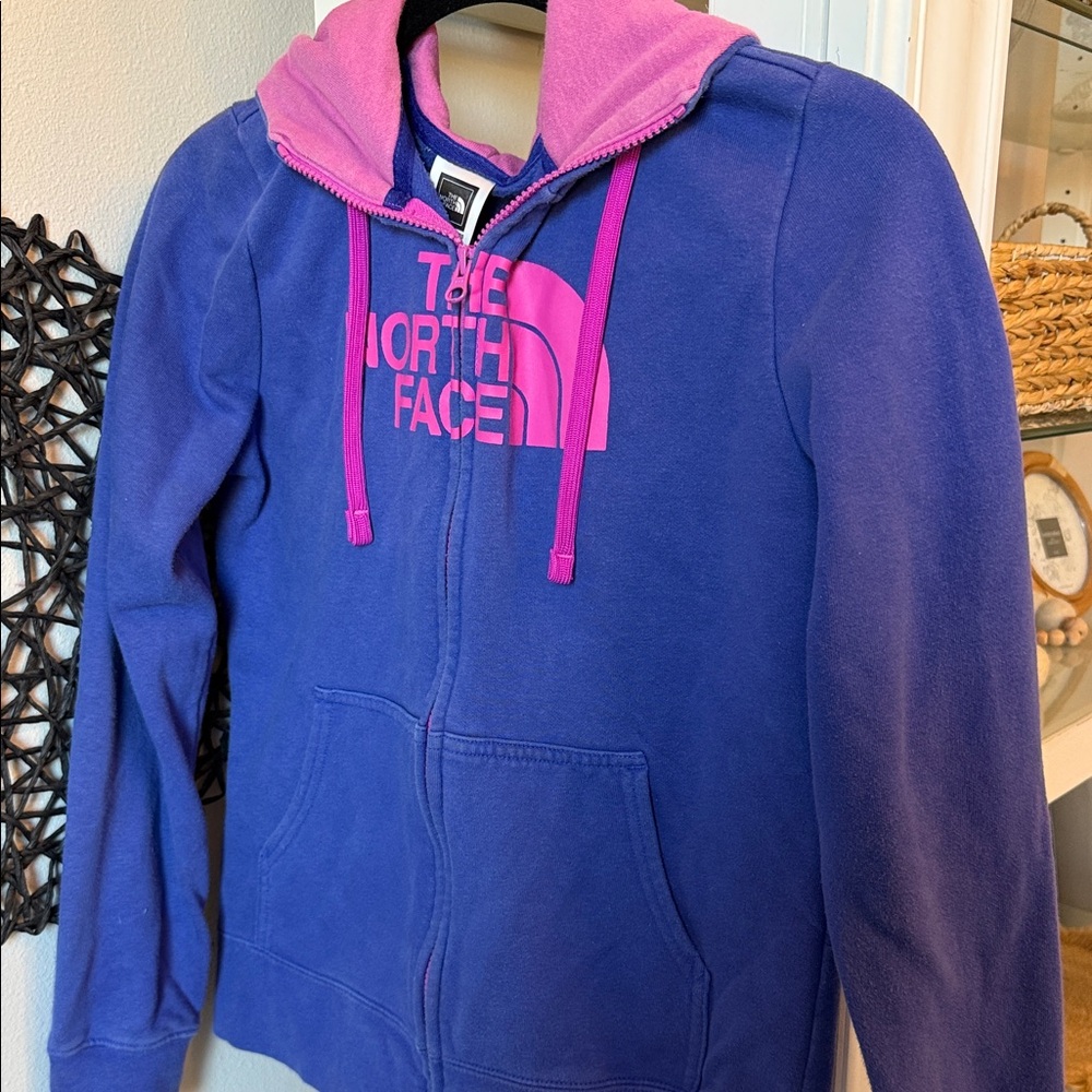 The North Face Kids Purple and Pink Hoodie